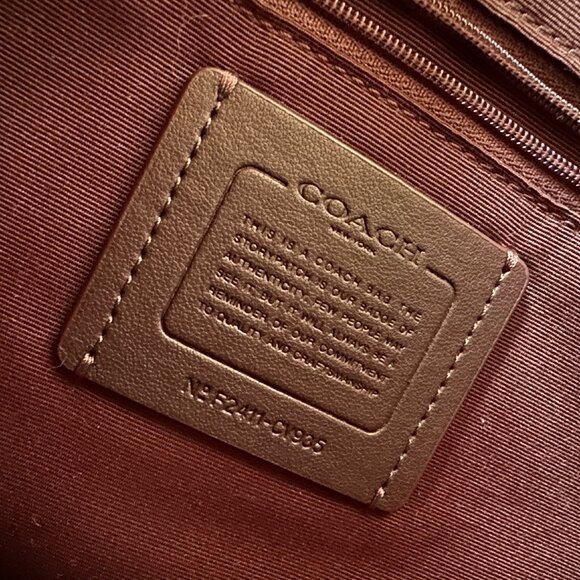 Coach Teri Hobo Bag in Red - Picture 6 of 6